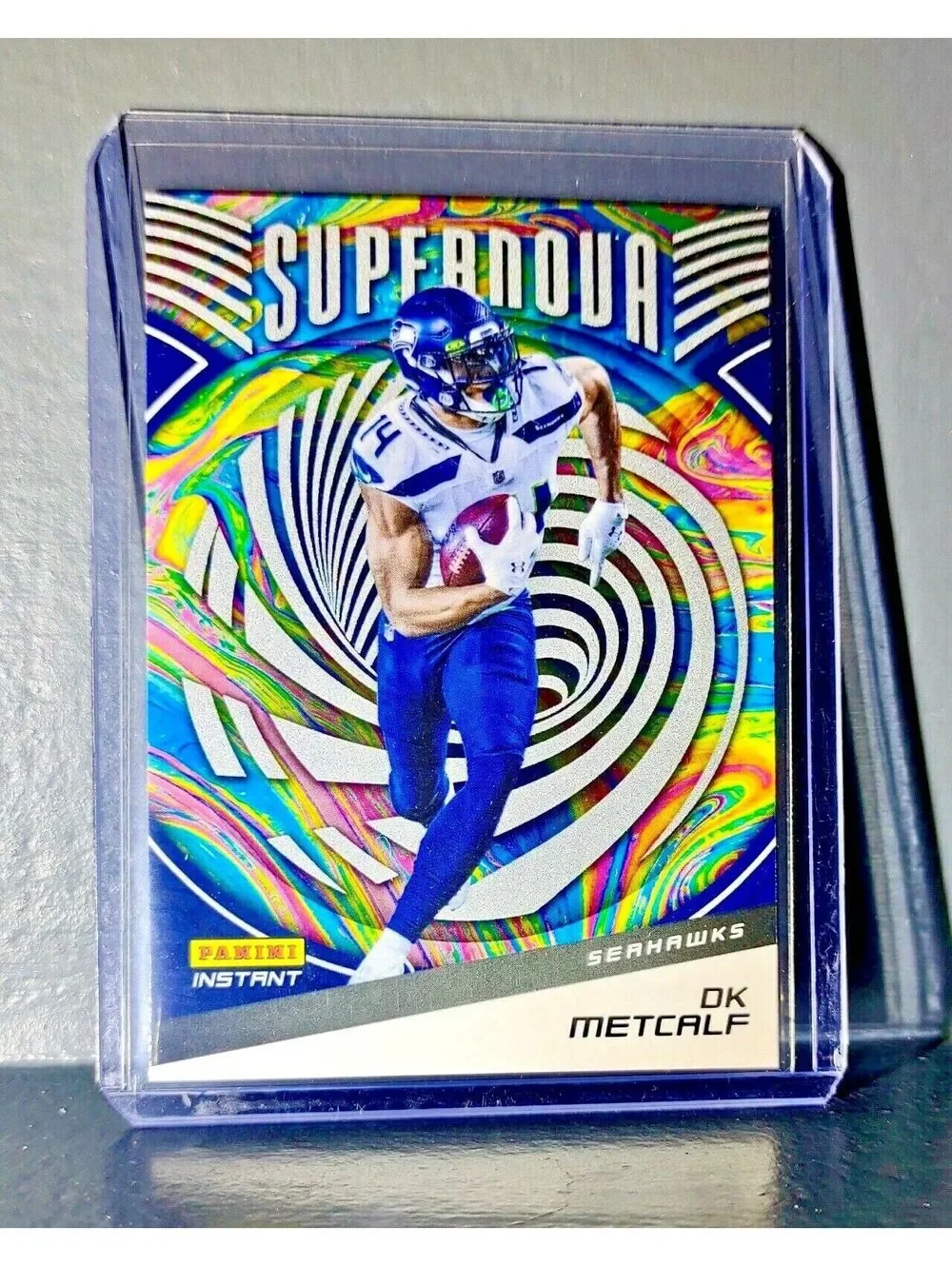 DK Metcalf 2021 Panini NFL Instant Supernova #22 Football Card 1 of 3357